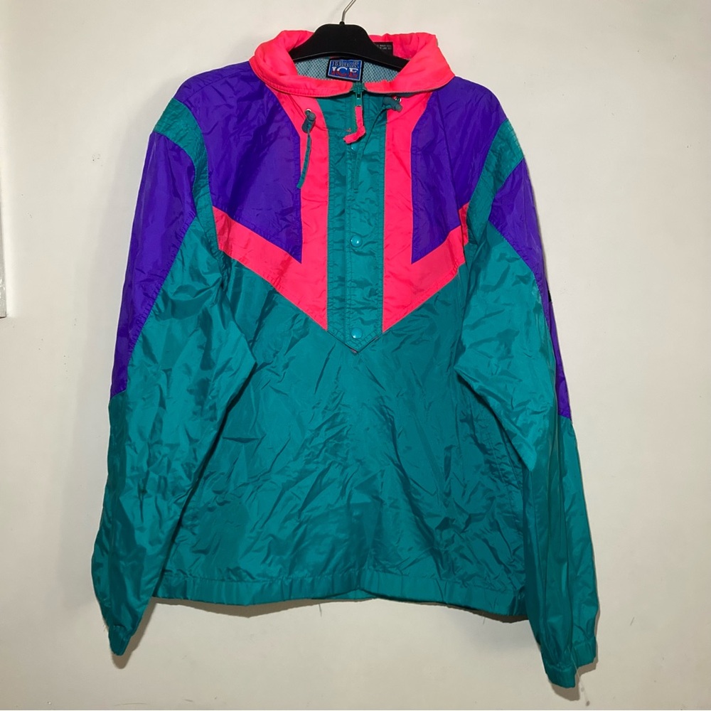 Vintage90s Blackice Windbreaker Foldable Hoodie Size L Ski waterproof jacket